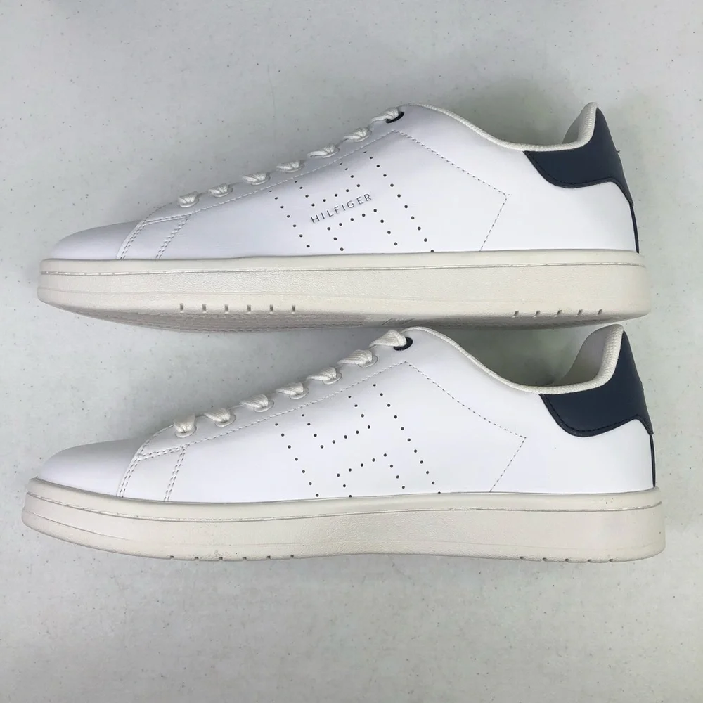 TOMMY Hilfiger Liston Clean White Sneaker Shoes